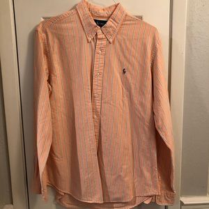 Ralph Lauren Orange button down, XL